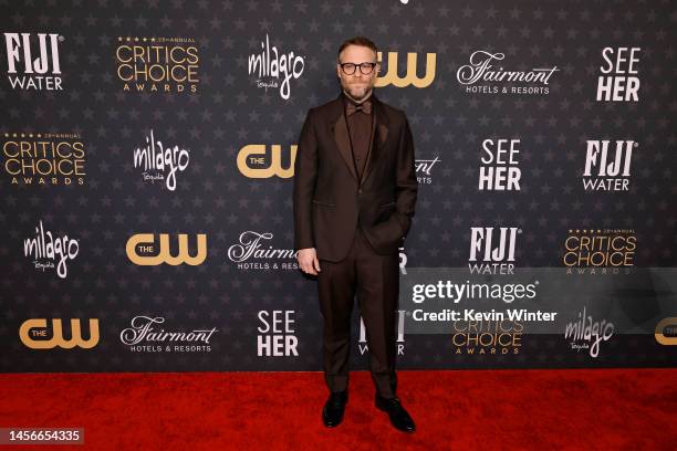 Seth Rogen attends the 28th Annual Critics Choice Awards at Fairmont Century Plaza on January 15, 2023 in Los Angeles, California.