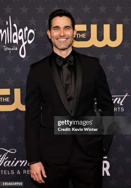 Tyler Hoechlin attends the 28th Annual Critics Choice Awards at Fairmont Century Plaza on January 15, 2023 in Los Angeles, California.