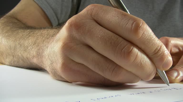 Hand That Write 7,145 Hands Writing A Note Stock Videos, Footage, & 4K Video Clips ...