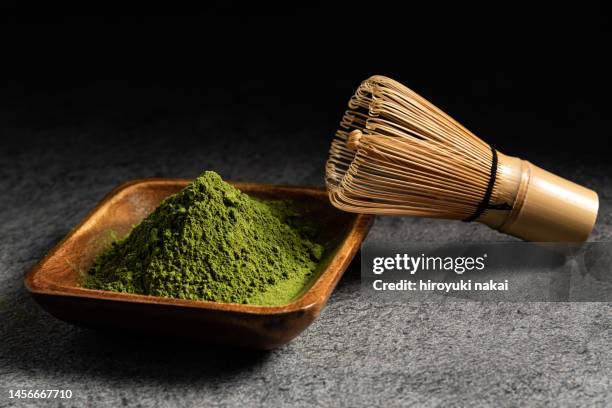 japanese green tea - matcha stock-fotos und bilder