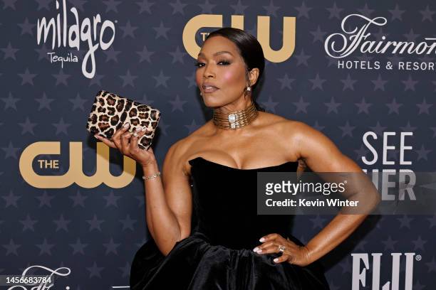 Angela Bassett attends the 28th Annual Critics Choice Awards at Fairmont Century Plaza on January 15, 2023 in Los Angeles, California.
