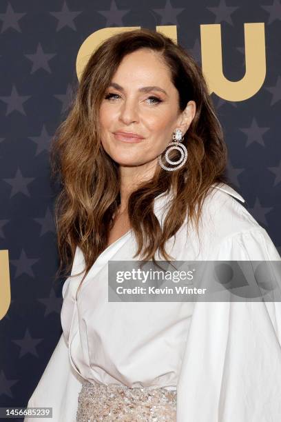 Amy Brenneman attends the 28th Annual Critics Choice Awards at Fairmont Century Plaza on January 15, 2023 in Los Angeles, California.