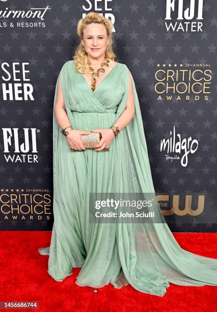 Patricia Arquette with FIJI Water at the 28th Annual Critics' Choice Awards at Fairmont Century Plaza on January 15, 2023 in Los Angeles, California.
