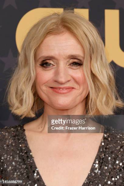 Anne-Marie Duff attends the 28th Annual Critics Choice Awards at Fairmont Century Plaza on January 15, 2023 in Los Angeles, California.