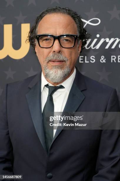 Alejandro González Iñárritu attends the 28th Annual Critics Choice Awards at Fairmont Century Plaza on January 15, 2023 in Los Angeles, California.