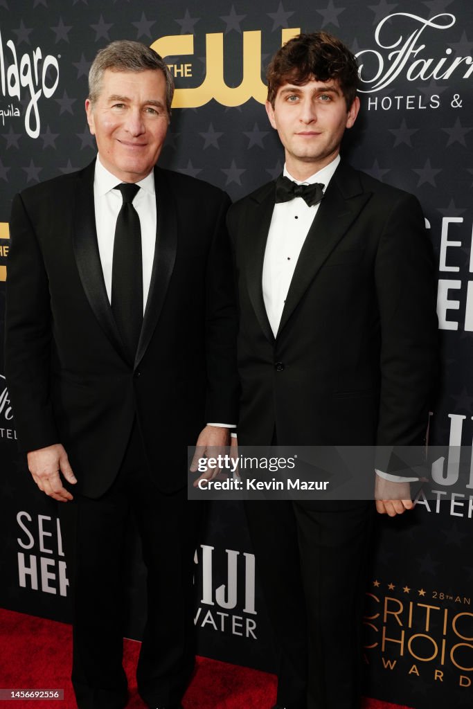 Charles Rivkin and Eli Rivkin attend the 28th Annual Critics Choice ...