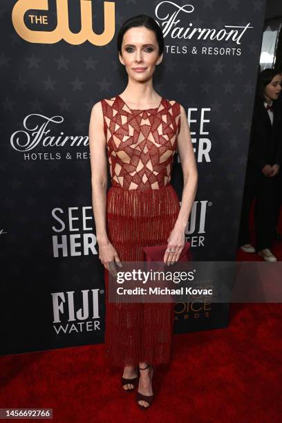 Bitsie Tulloch attends Champagne Collet & OBC Wines' celebration of The 28th Annual Critics Choice Awards at Fairmont Century Plaza on January 15,...