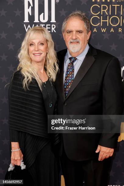 Julie Landau and Jon Landau attend the 28th Annual Critics Choice Awards at Fairmont Century Plaza on January 15, 2023 in Los Angeles, California.