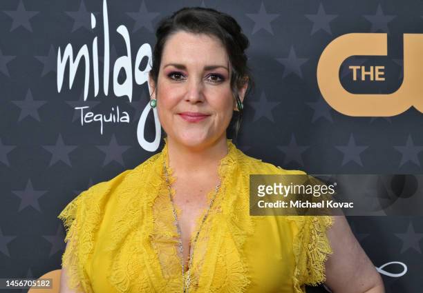 Melanie Lynskey attends Champagne Collet & OBC Wines' celebration of The 28th Annual Critics Choice Awards at Fairmont Century Plaza on January 15,...