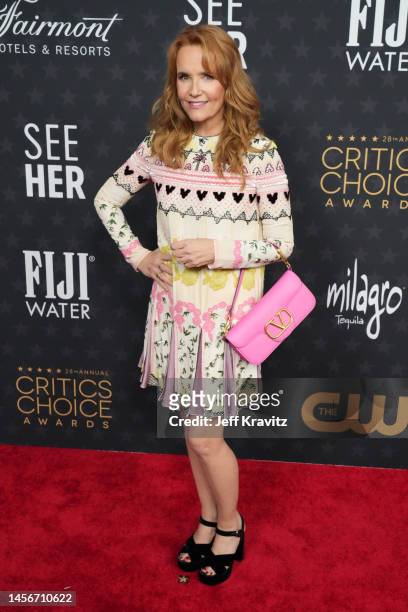 Lea Thompson attends the 28th Annual Critics Choice Awards at Fairmont Century Plaza on January 15, 2023 in Los Angeles, California.