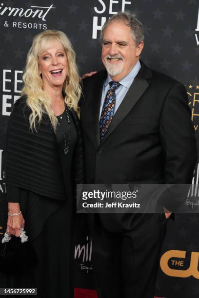 Julie Landau and Jon Landau attend the 28th Annual Critics Choice Awards at Fairmont Century Plaza on January 15, 2023 in Los Angeles, California.