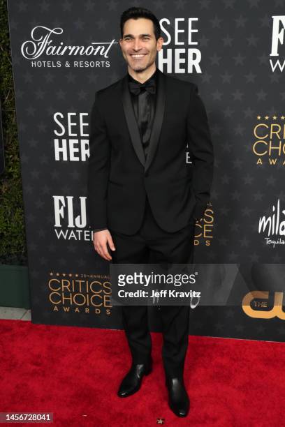 Tyler Hoechlin attends the 28th Annual Critics Choice Awards at Fairmont Century Plaza on January 15, 2023 in Los Angeles, California.