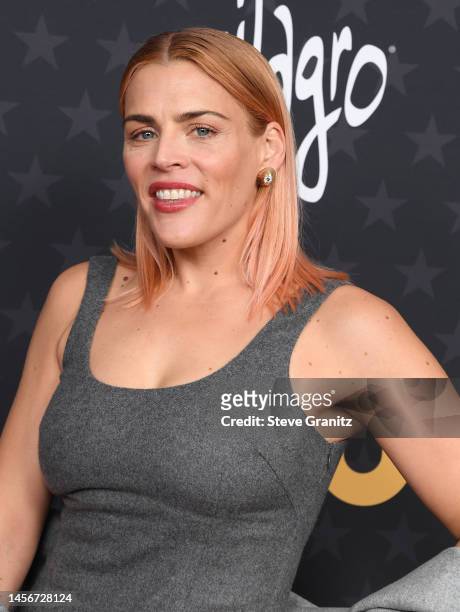 Busy Philipps arrives at the 28th Annual Critics Choice Awards at Fairmont Century Plaza on January 15, 2023 in Los Angeles, California.