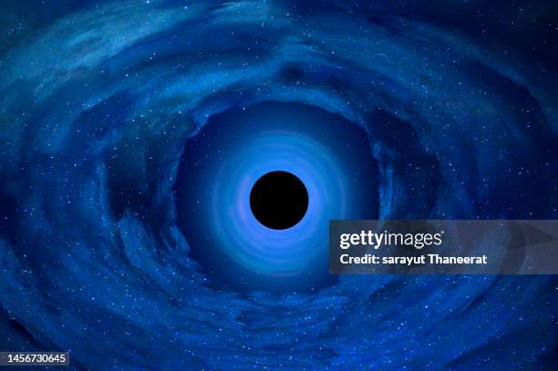 black hole in space people falling into holes - 重力場 ストックフォトと画像