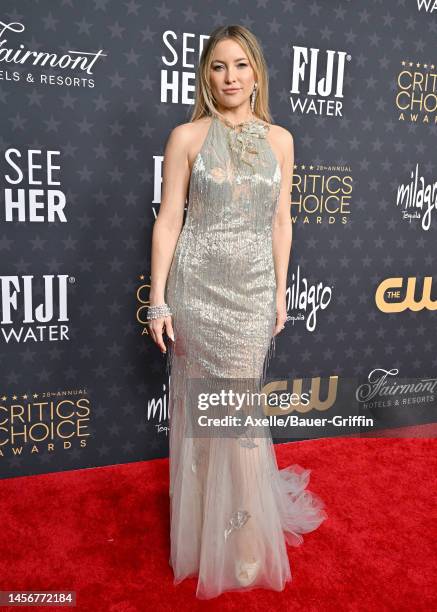 Kate Hudson attends the 28th Annual Critics Choice Awards at Fairmont Century Plaza on January 15, 2023 in Los Angeles, California.