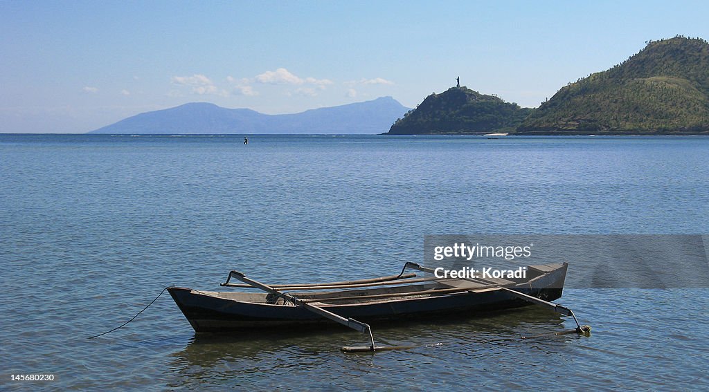 Fishing boat in Dili