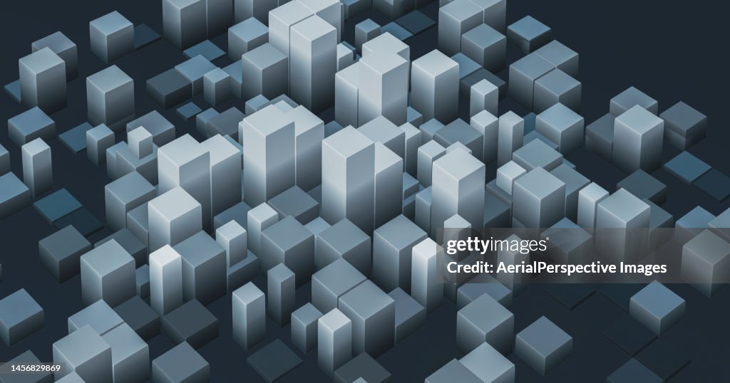 Abstract Cube Shapes