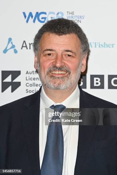 Steven Moffat attends the Writers' Guild of Great Britain Awards 2023 at Royal College Of Physicians on January 16, 2023 in London, England.