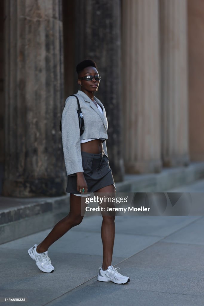 Street Style - Berlin Fashion Week AW23 - January 16, 2023