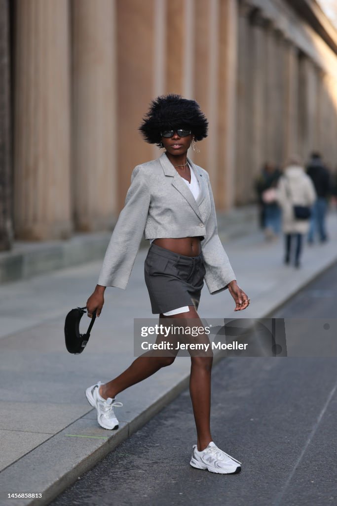 Street Style - Berlin Fashion Week AW23 - January 16, 2023