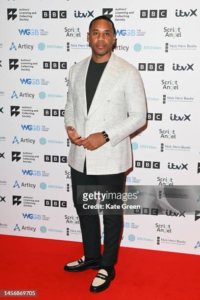 Reggie Yates attends the Writers' Guild of Great Britain Awards 2023 at Royal College Of Physicians on January 16, 2023 in London, England.