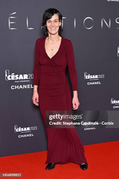 Clotilde Hesme attends the "Cesar - Revelations 2022" At Le Trianon on January 16, 2023 in Paris, France.