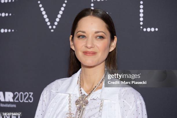 Marion Cotillard attends the "Cesar - Revelations 2022" At Le Trianon on January 16, 2023 in Paris, France.