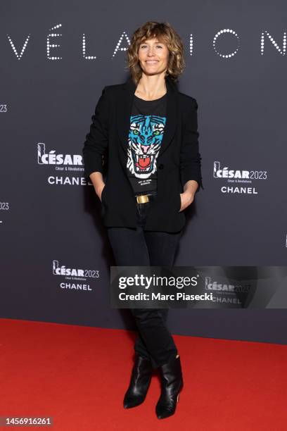 Cecile de France attends the "Cesar - Revelations 2022" At Le Trianon on January 16, 2023 in Paris, France.