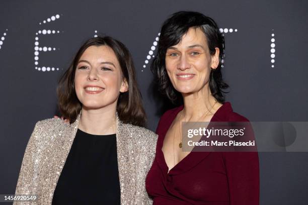 Louise Chevillotte and Clotilde Hesme attend the "Cesar - Revelations 2022" At Le Trianon on January 16, 2023 in Paris, France.