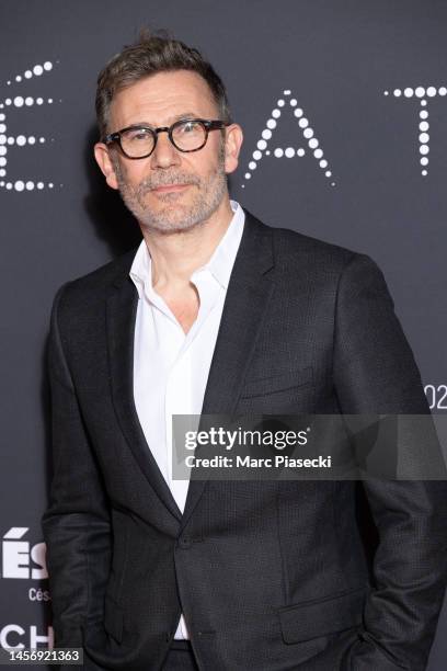 Michel Hazanavicius attends the "Cesar - Revelations 2022" At Le Trianon on January 16, 2023 in Paris, France.