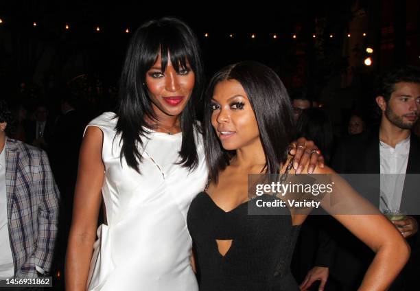 Naomi Campbell and Taraji P. Henson