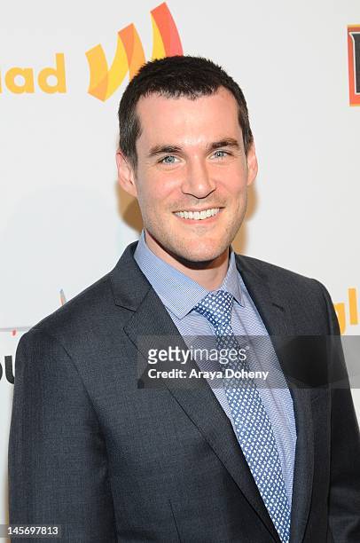 Sean Maher arrives at the 23rd Annual GLAAD Media Awards at San Francisco Marriott Marquis on June 2, 2012 in San Francisco, California.