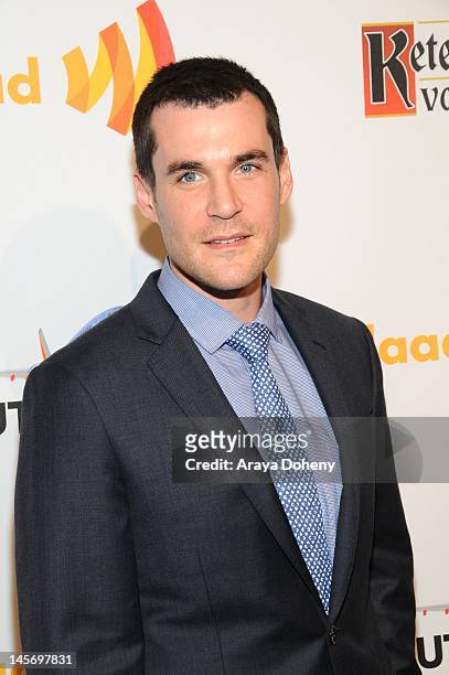 Sean Maher arrives at the 23rd Annual GLAAD Media Awards at San Francisco Marriott Marquis on June 2, 2012 in San Francisco, California.