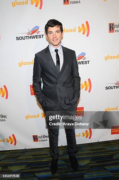 Actor Ian Harding arrives at the 23rd Annual GLAAD Media Awards at San Francisco Marriott Marquis on June 2, 2012 in San Francisco, California.