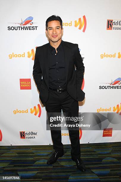 Mario Lopez arrives at the 23rd Annual GLAAD Media Awards at San Francisco Marriott Marquis on June 2, 2012 in San Francisco, California.