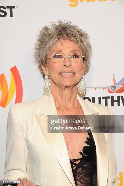 Rita Moreno arrives at the 23rd Annual GLAAD Media Awards at San Francisco Marriott Marquis on June 2, 2012 in San Francisco, California.