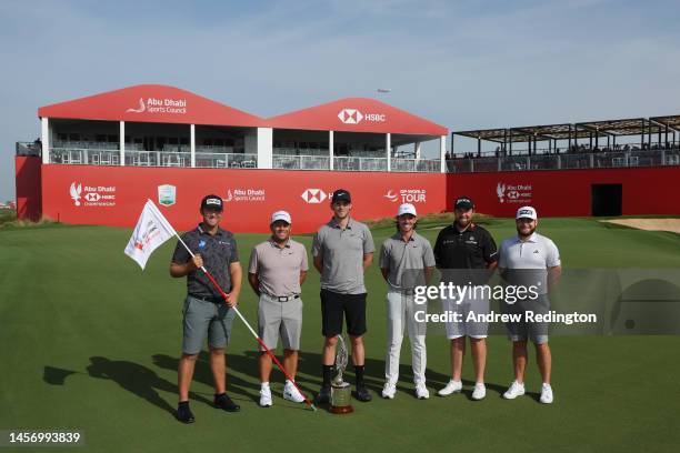 Seamus Power of Ireland, Francesco Molinari of Italy, Thomas Pieters of Belgium, Tommy Fleetwood of England, Shane Lowry of Ireland and Tyrrell...