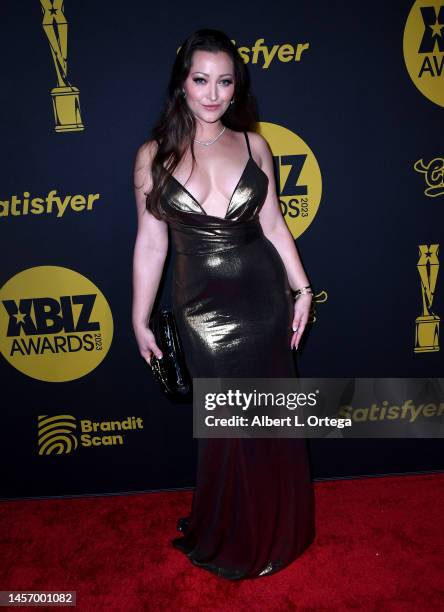 Dani Daniels attends the 2023 XBIZ Awards held at Hollywood Palladium on January 15, 2023 in Los Angeles, California.