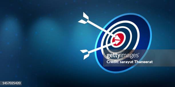 Motivation Target A Circular Target With An Arrow Placed Precisely In ...