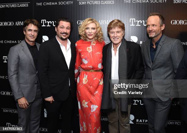 Dermot Mulroney, James Vanderbilt, Cate Blanchett, Robert Redford, John Benjamin Hickey