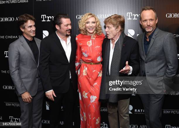 Dermot Mulroney, James Vanderbilt, Cate Blanchett, Robert Redford, John Benjamin Hickey