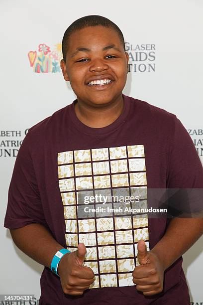 Actor Alex Christian Jones attends the 23rd Annual Time for Heroes Celebrity Picnic to benefit the Elizabeth Glaser Pediatric AIDS Foundation at...