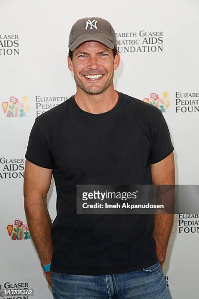 Actor Mark Deklin attends the 23rd Annual Time for Heroes Celebrity Picnic to benefit the Elizabeth Glaser Pediatric AIDS Foundation at Wadsworth...