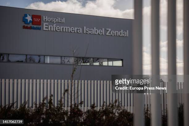 The hospital Enfermera Isabel Zendal, on 17 January, 2023 in Madrid, Spain. During his visit, Lobato has known the situation of health professionals,...