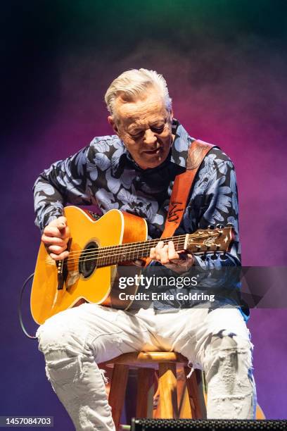 Tommy Emmanuel performs at The Joy Theater on January 16, 2023 in New Orleans, Louisiana.