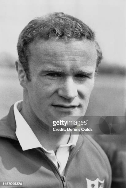 Portrait of rugby union player Mike Gibson from Ireland and Centre for the touring British and Irish Lions rugby union team during a training session...