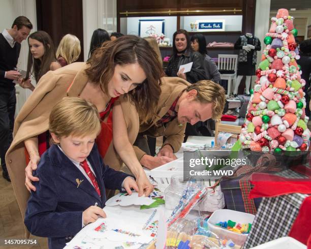 Abigail Spencer, Roman Pruett and Andrew Pruett