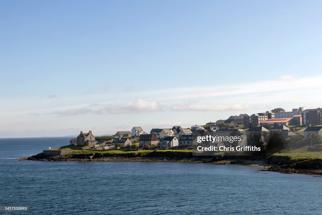 Lerwick Postcode Lerwick Shetland Islands Scotland Uk High-Res Stock Photo - Getty Images