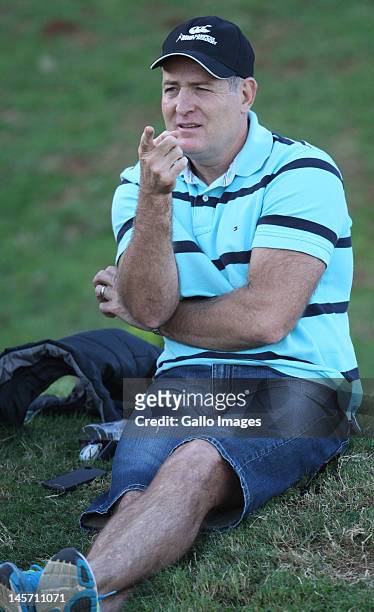 David Campese of South Africa during a training session at Northwood Crusaders Rugby Club on June 04, 2012 in Durban, South Africa.