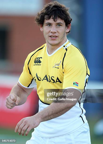 Marcell Coetzee of South Africa during a training session at Northwood Crusaders Rugby Club on June 04, 2012 in Durban, South Africa.